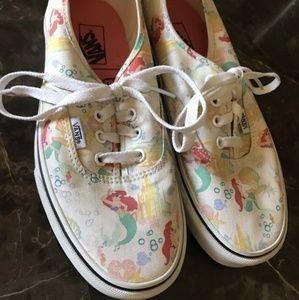 Disney little mermaid vans shoes